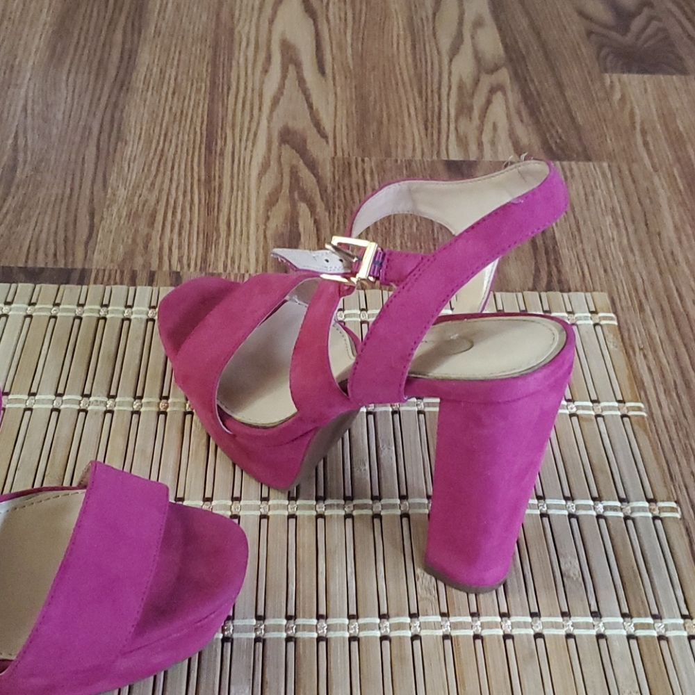JessicaSimpson Priella Blockplatformslingback - Picture 3 of 11